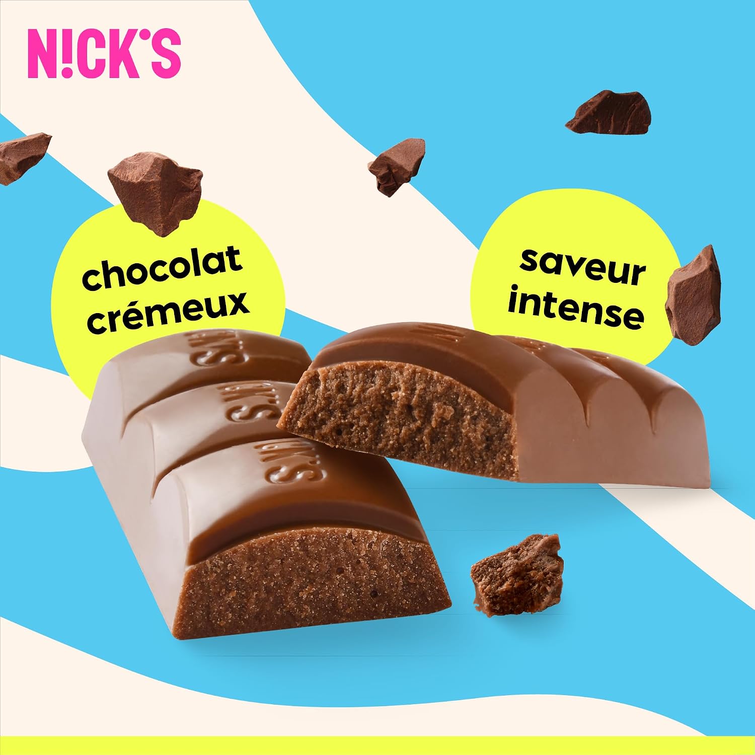 Thumbnail 4 de NICKS Barre Keto 1,1 g glucides 🍫