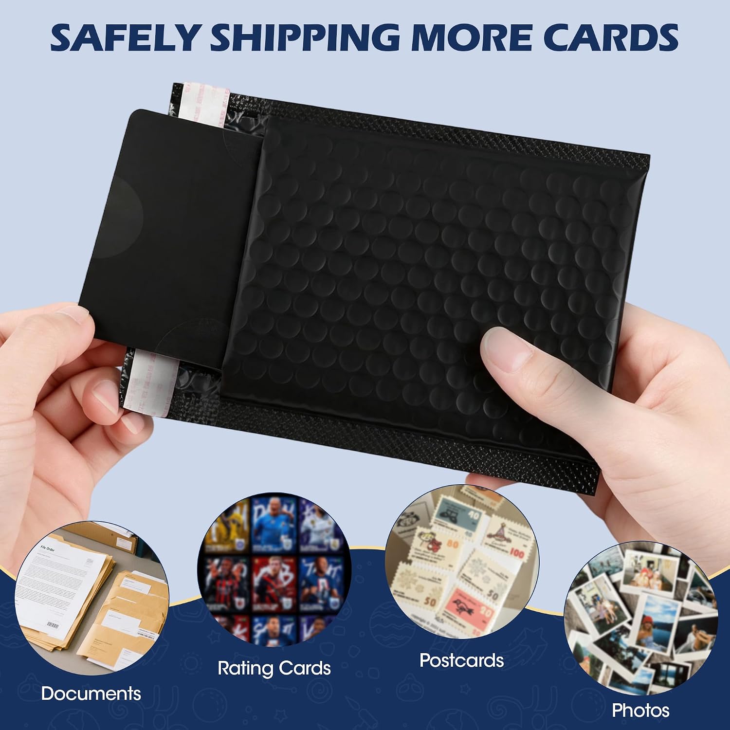 Thumbnail 5 de Artcochan Trading Card Shipping Kit, 120 Protectors