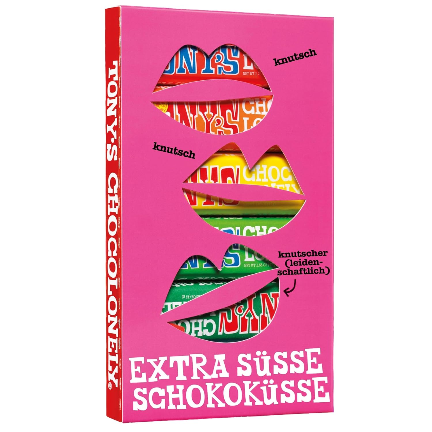 Thumbnail 4 de TONY'S CHOCOLONELY Rainbow Tasting Pack 8er Set – Geschenkverpackung, 385 g