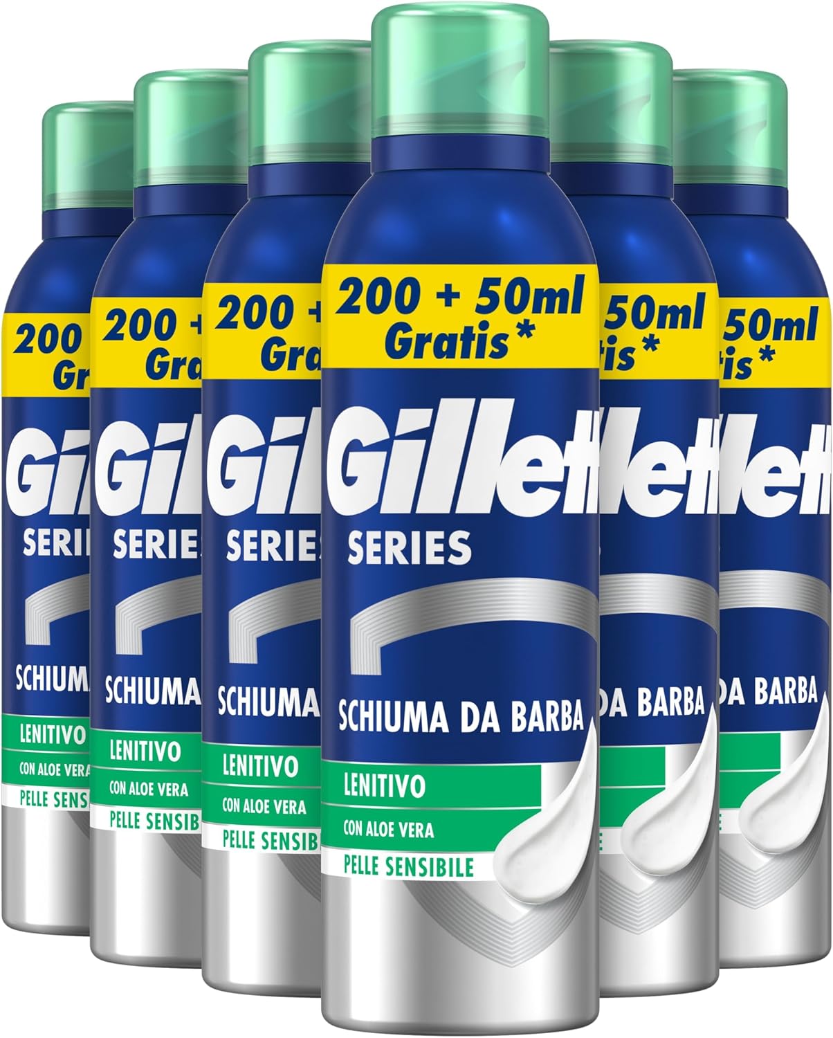 Gillette Series Schiuma da Barba Lenitiva 250 ml