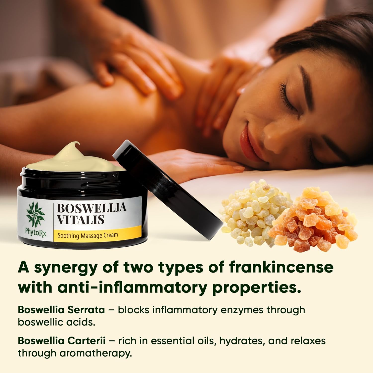 Thumbnail 3 de Crema Incenso Extra Forte 100 ml con Boswellia serrata & carterii per corpo, articolazioni e muscoli