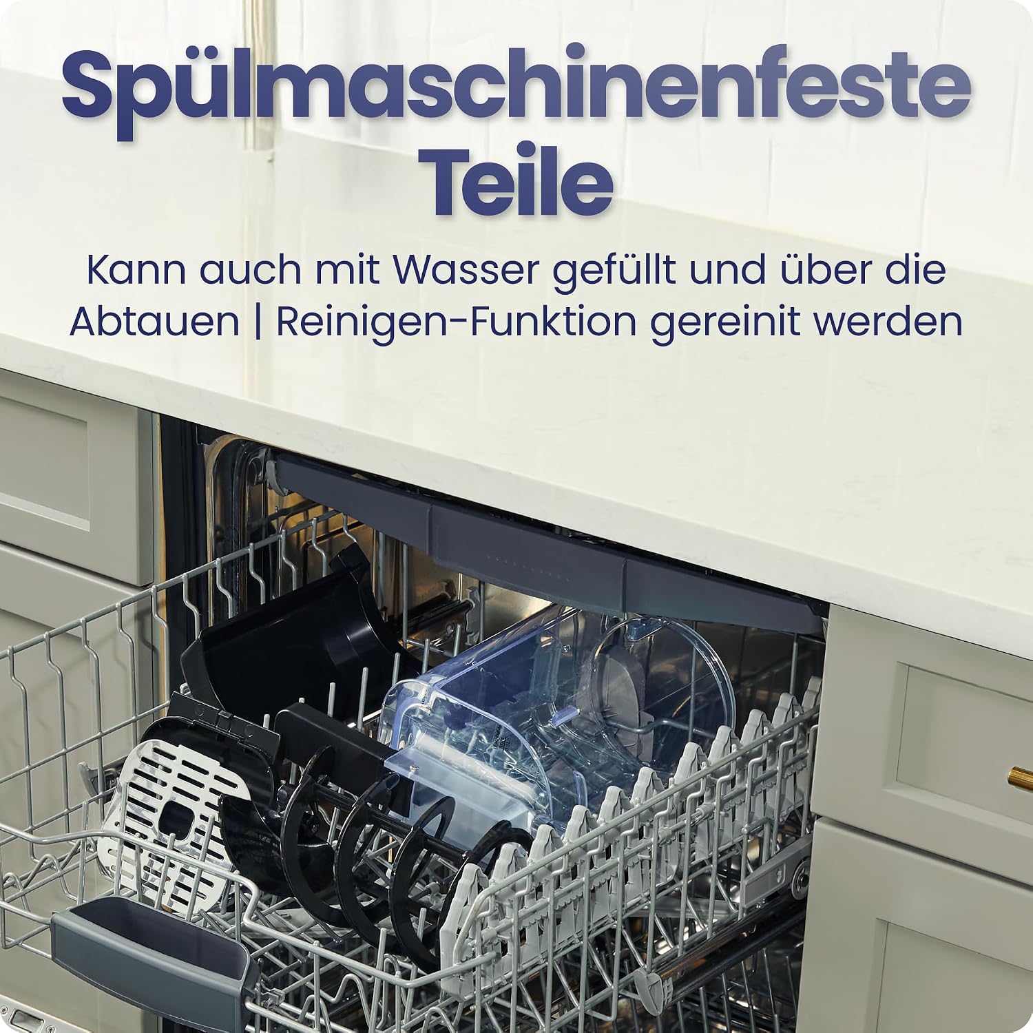 Detalle de Iceman 1,9L Slushie-Maschine – 5 Voreinstellungen, Touchscreen, kompakt und vielseitig
