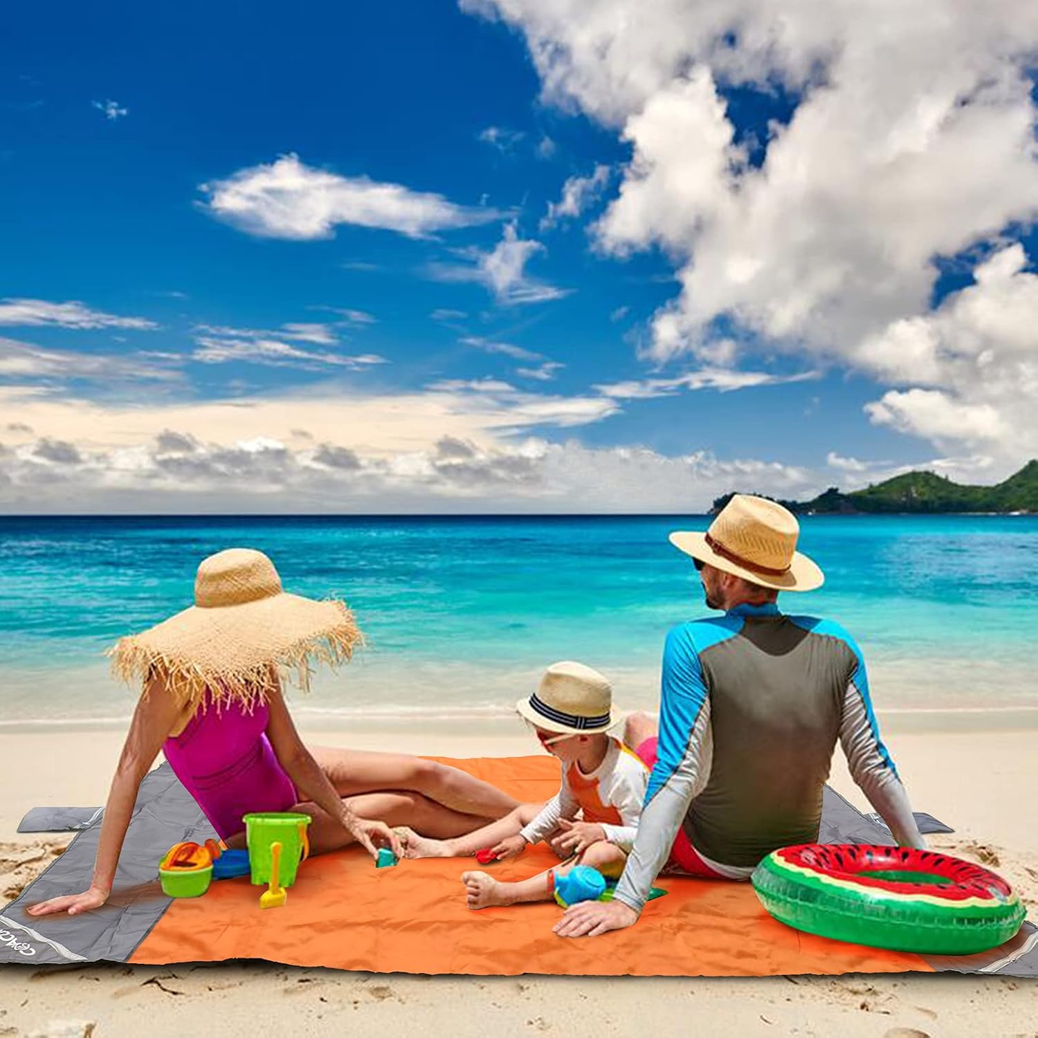 Thumbnail 6 de COVACURE Beach blanket mat 210 x 200cm