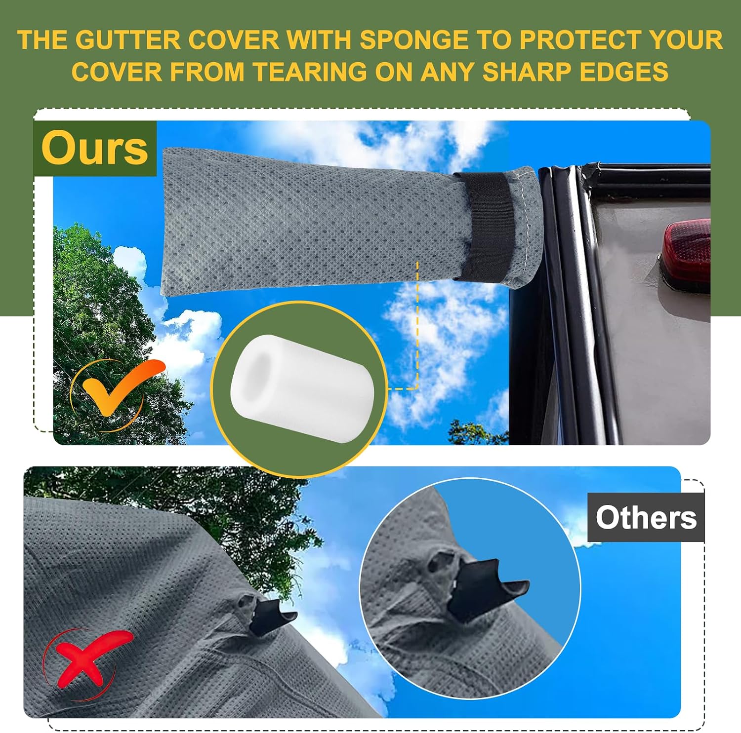 Thumbnail 4 de Mofeez Travel Trailer RV Cover: Extra-Thick 7-Layer 35'–38' Windproof & Waterproof with Accessories