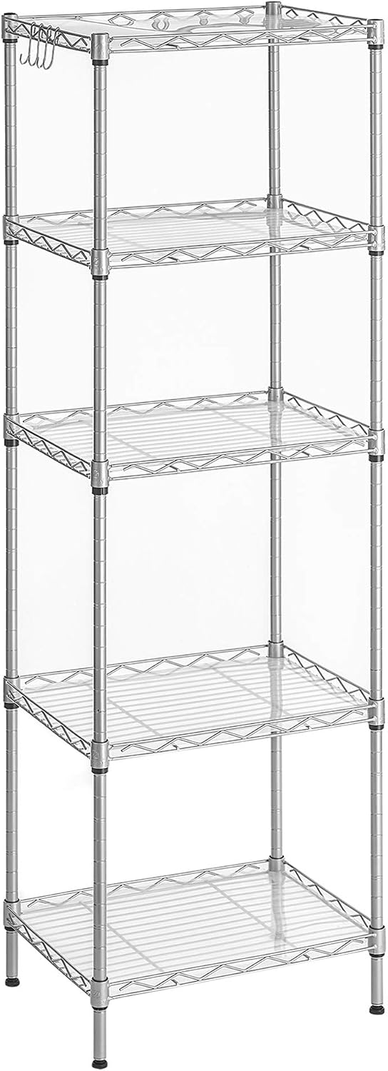 Detalle de Songmics Kitchen Shelf 5-Tier Thin Storage