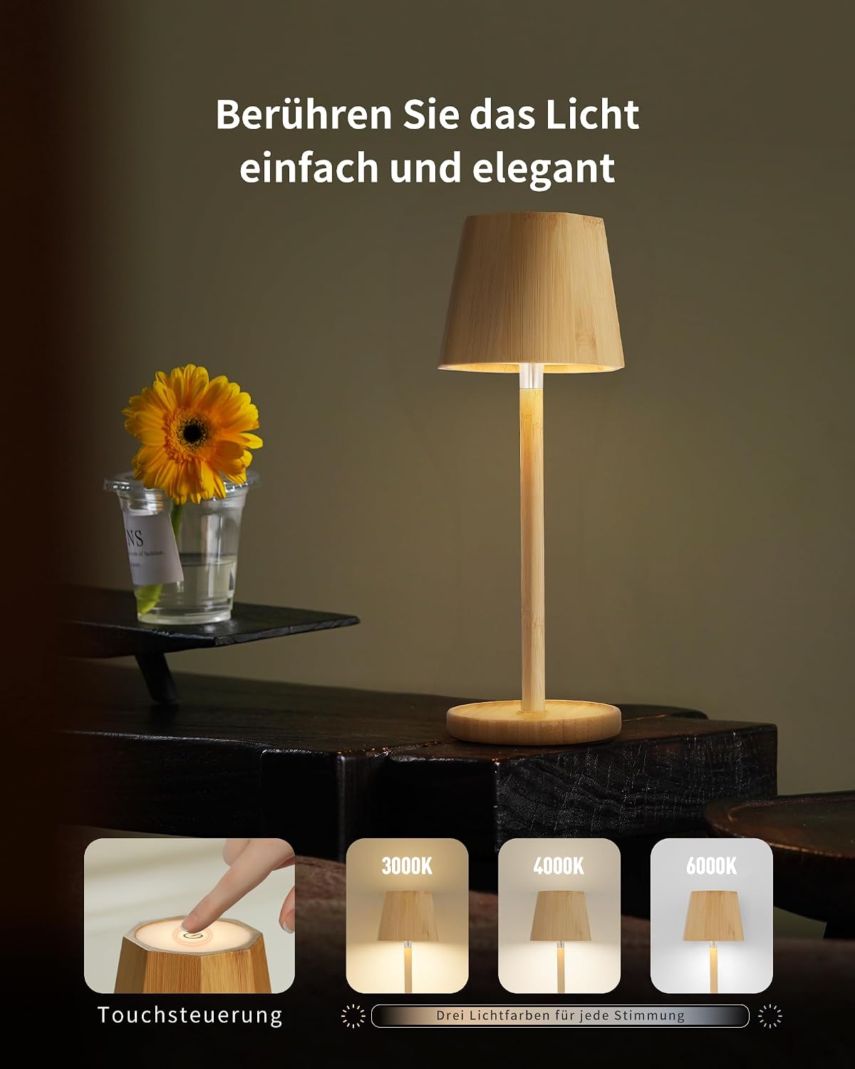 Detalle 2 de LuminexDesigns Lampada LED da Tavolo 300 lm