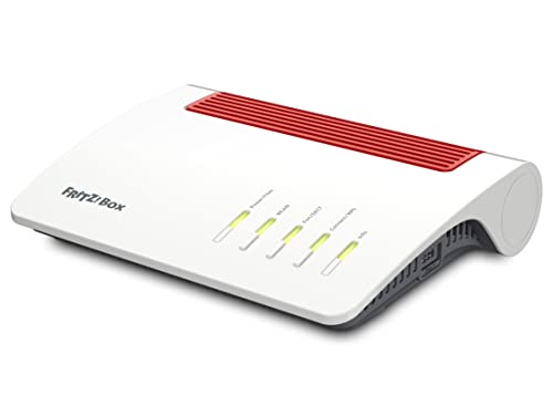 Detalle de FRITZ!Box 5590 Fiber – Glasfaser-Router mit Wi‑Fi 6 für zuverlässige Heimvernetzung