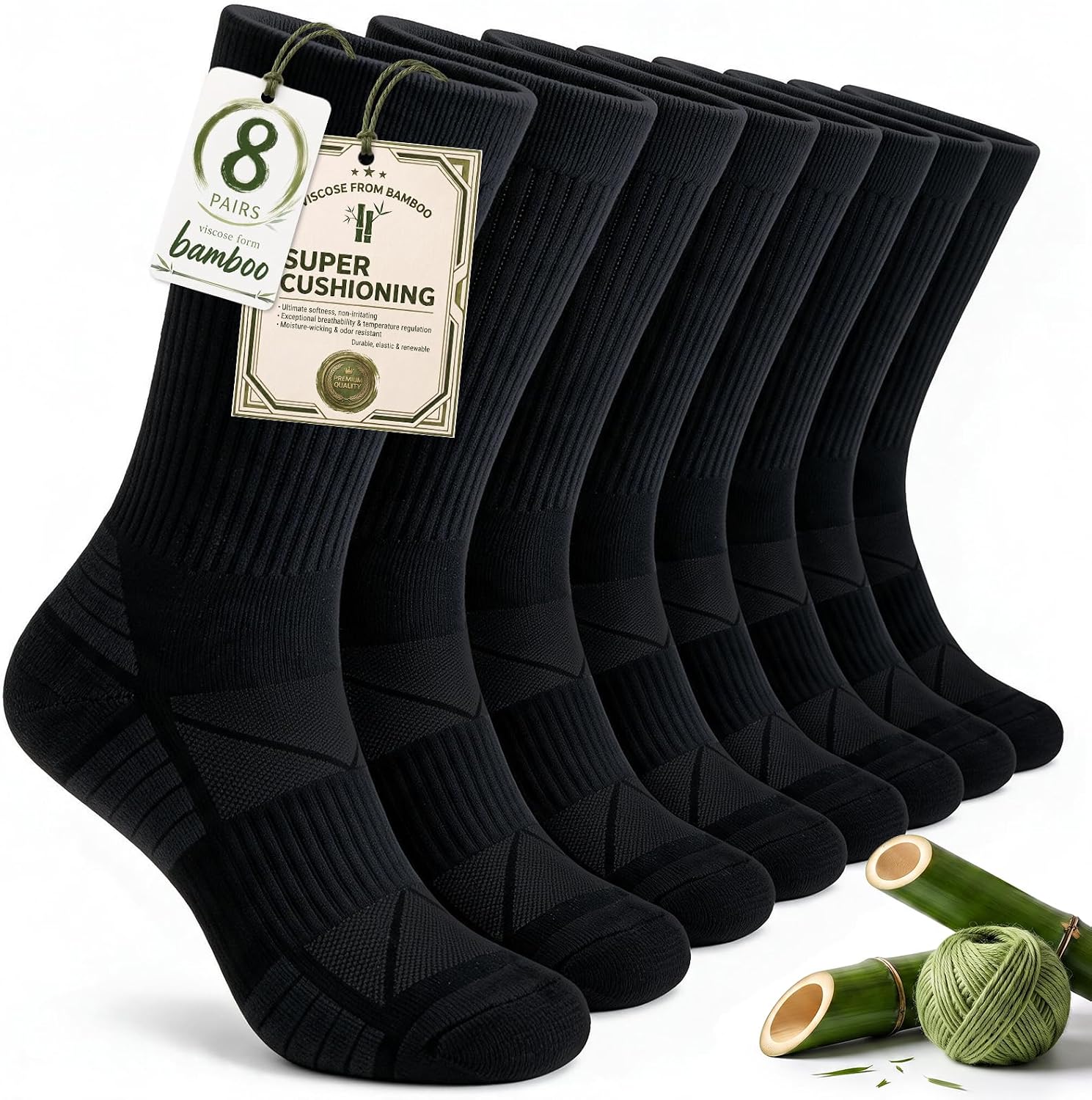 Thumbnail 6 de Salilas Crew Socks, Bamboo Viscose