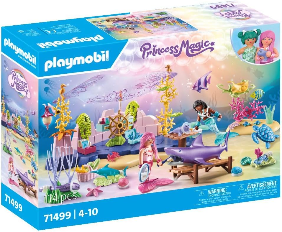 Detalle de PLAYMOBIL Princess Magic 71499 Unterwasser-Tierpflege – Für Kinder ab 4 Jahren
