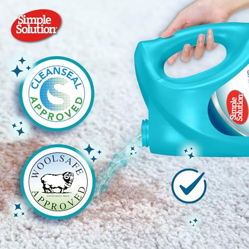 Detalle de Simple Solution Eliminador Extremo de Manchas y Olores de Mascotas — Limpiador enzimático 4 L