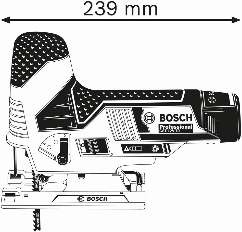 Thumbnail 2 de Bosch Professional GST 12V-70 Stichsäge 70 mm