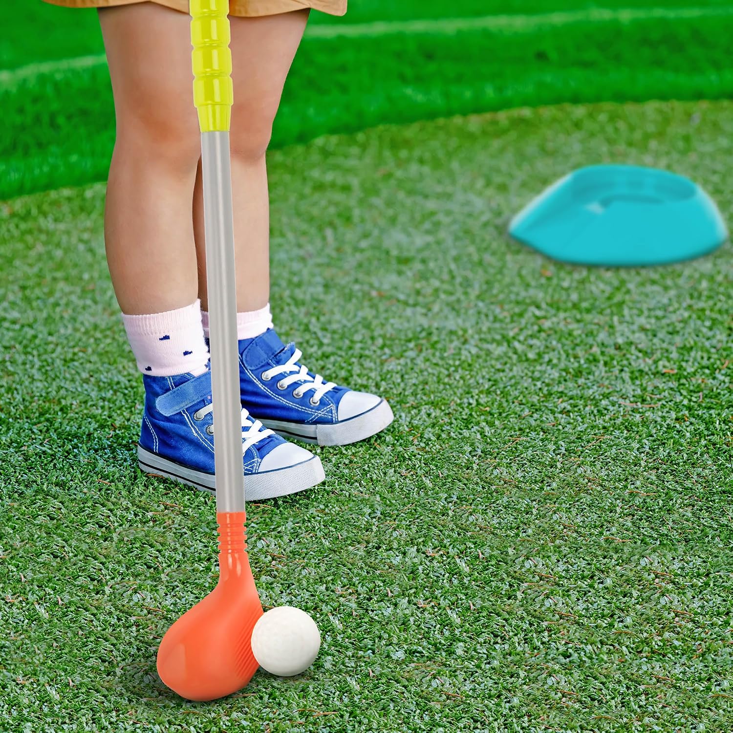 Thumbnail 2 de Battat – Ensemble de Golf pour Enfants – 2 Clubs, 2 balles, 2 trous de putting (3 ans et +)