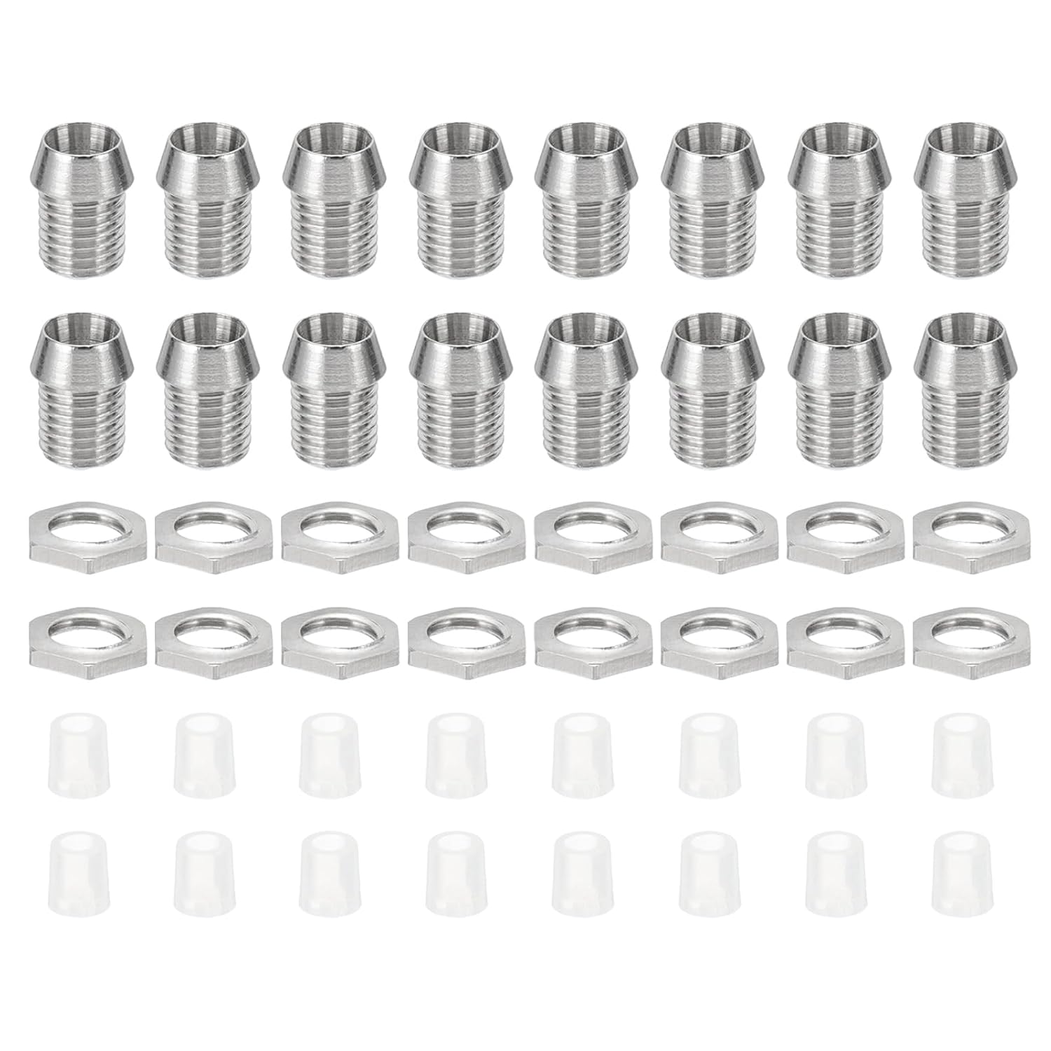 PATIKIL 3mm Emitting Diode Holder – 30 Pcs Copper LED Mounting Brackets