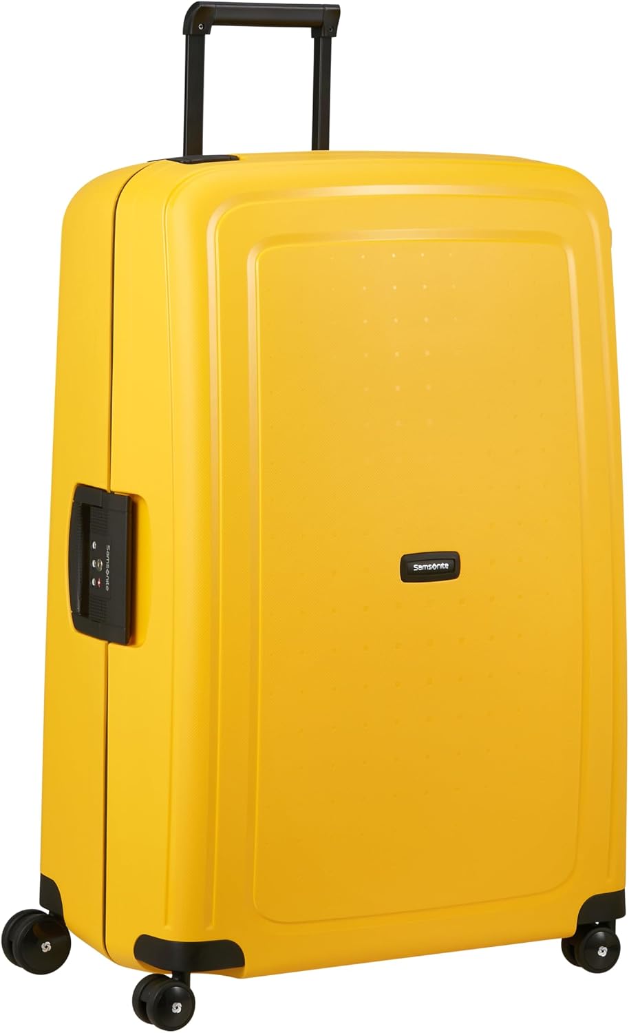 Detalle de Samsonite S'Cure Spinner 81 cm – duża walizka twarda 138 l z zamkiem TSA