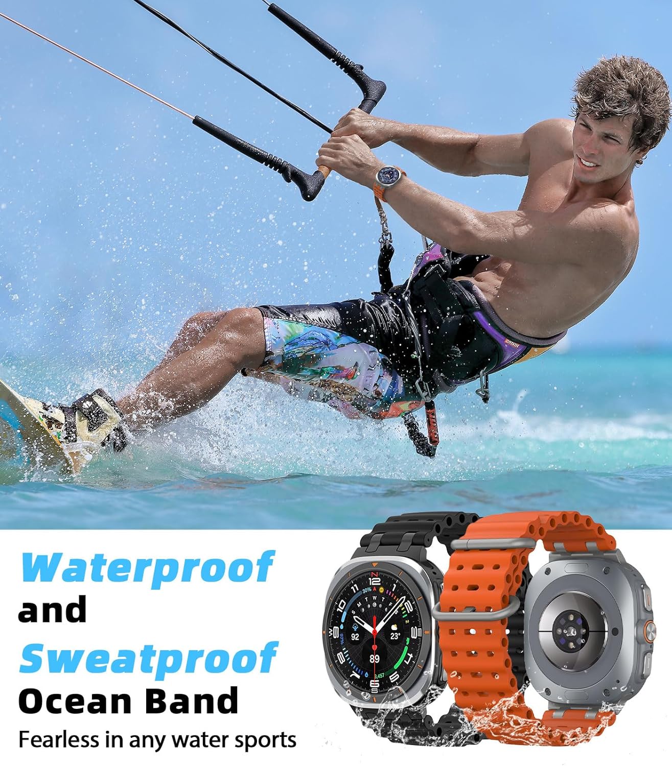 Thumbnail 4 de MoKo Ocean Strap for Galaxy Watch Ultra 47mm