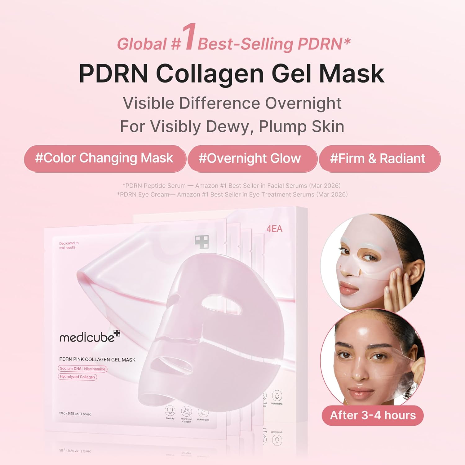 Thumbnail 1 de medicube Mascarilla Gel de Colágeno Rosa