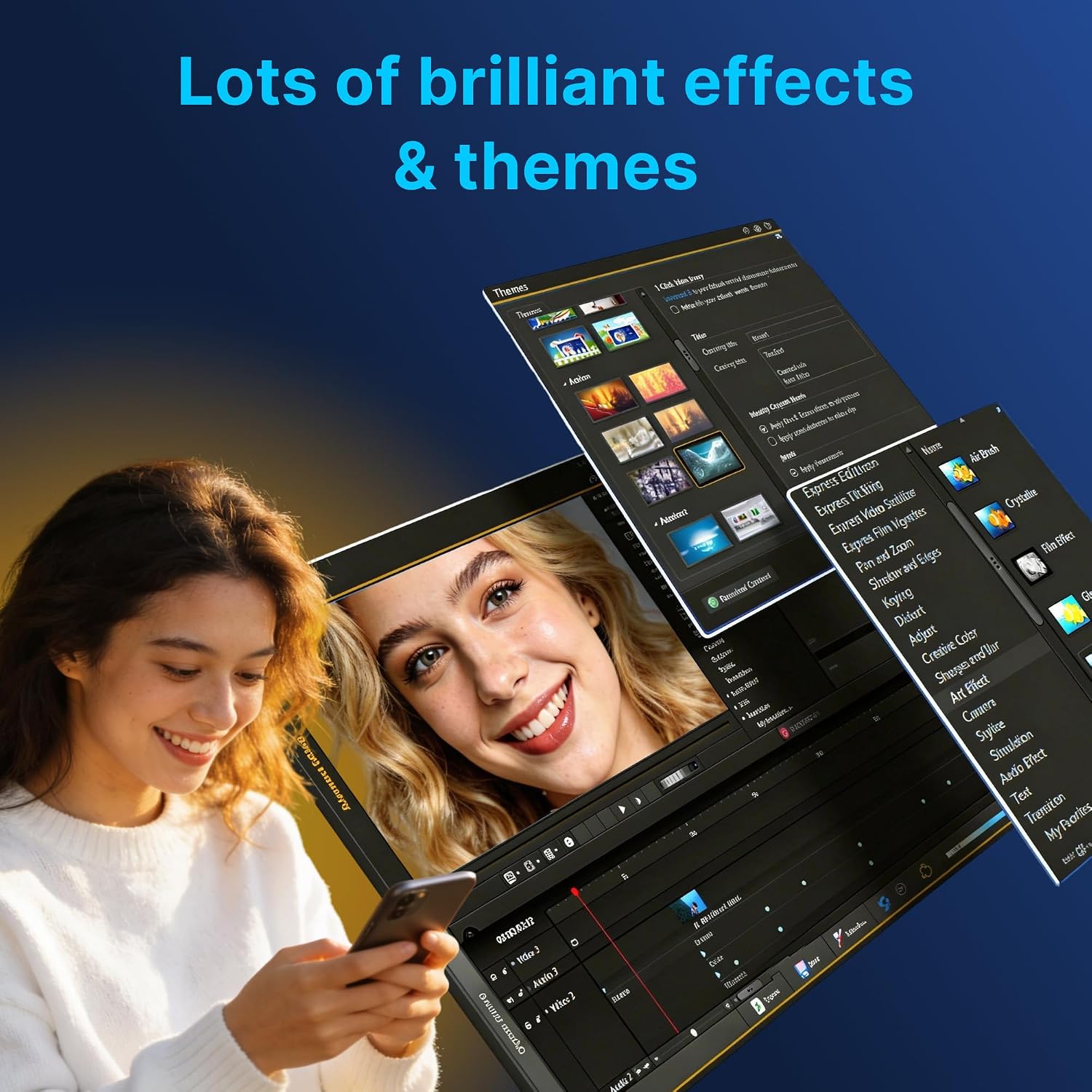 Thumbnail 3 de Nero Video 2026 for Windows — Lifetime Video Editor with 1000+ Effects
