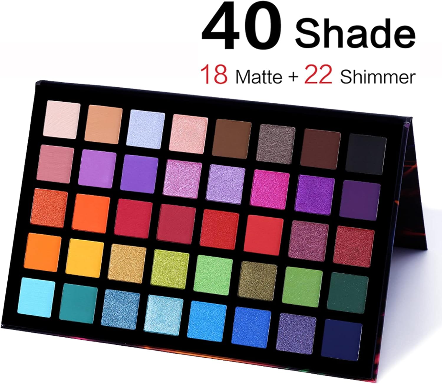 Detalle 2 de UCANBE Palette Ombretti 40 Colori