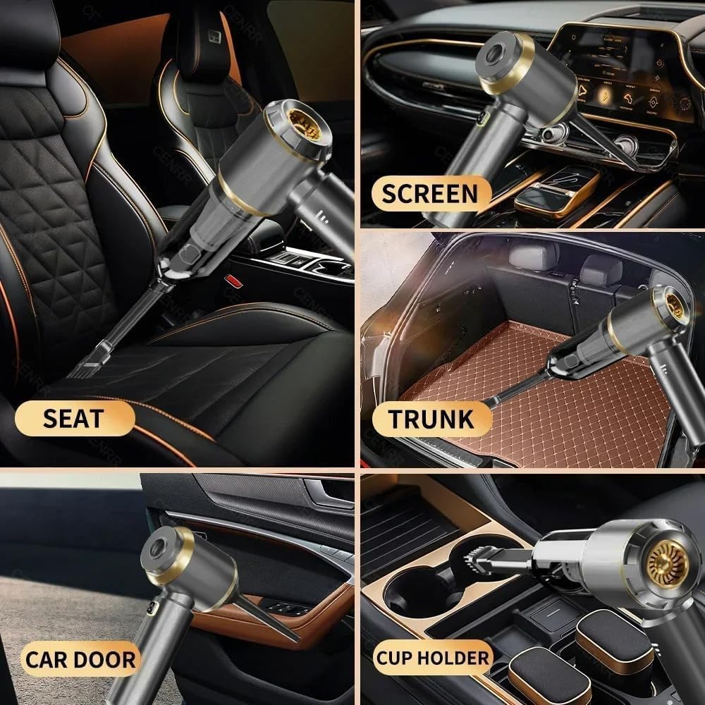 Thumbnail 3 de DiliDla Car Vacuum Cleaner 26000PA Cordless Handheld Mini Hoover (3 Speeds, Brushless)