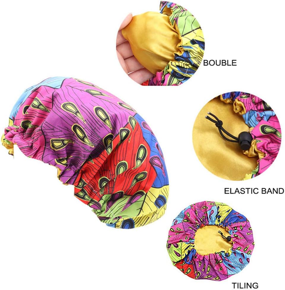 Thumbnail 3 de Milisten 3-pack satin baby bonnets for sleeping, washing and makeup