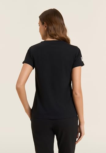 Thumbnail 2 de FREDDY T-Shirt Hello Kitty con stampa tono su tono – Nero, Donna, Taglia Large