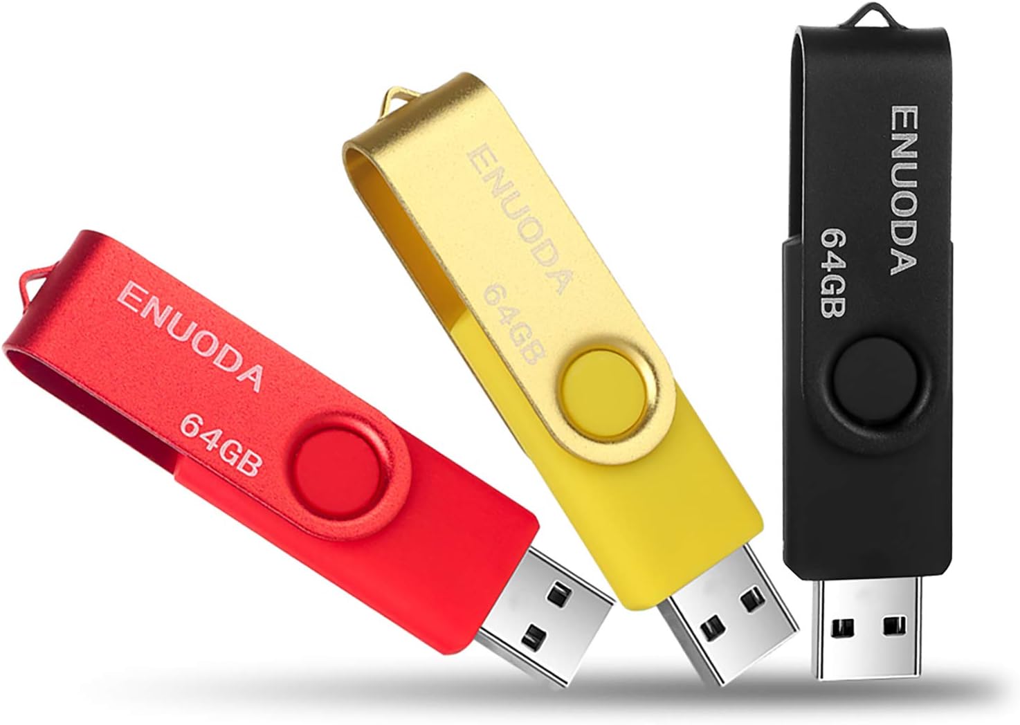 Detalle de ENUODA Clé USB 32 Go – Clef USB 2.0 Bleu avec LED, mini et fiable