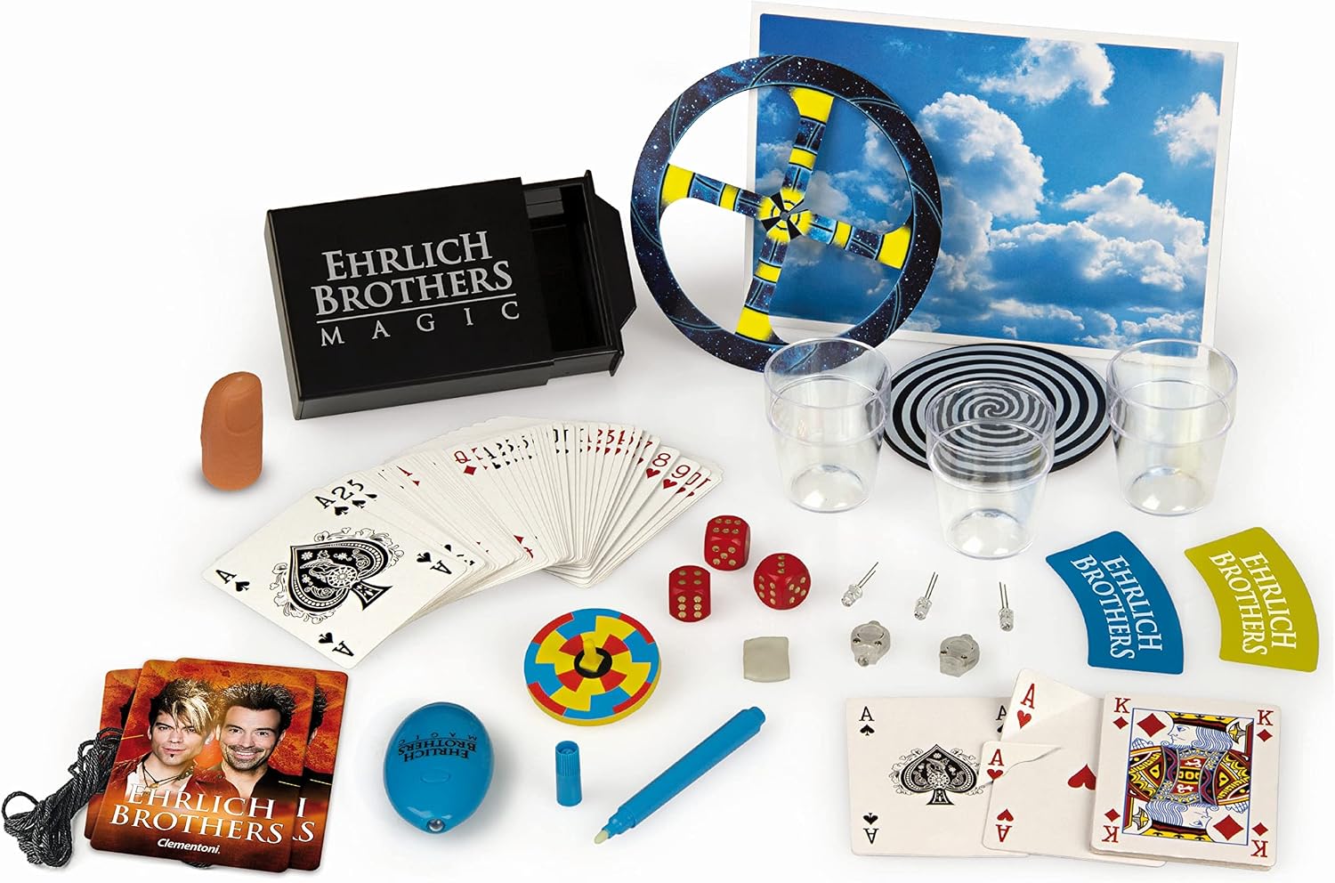 Detalle de Clementoni Ehrlich Brothers Modern Magic Zauberkasten 3D-Erklärvideos