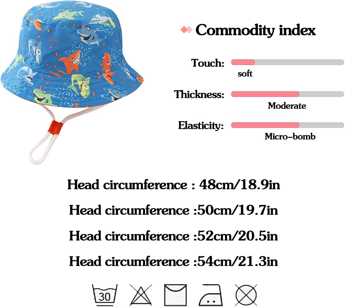 Thumbnail 5 de Malaxlx Baby Sun Hat with Cute Print — UPF50+, 4 Sizes