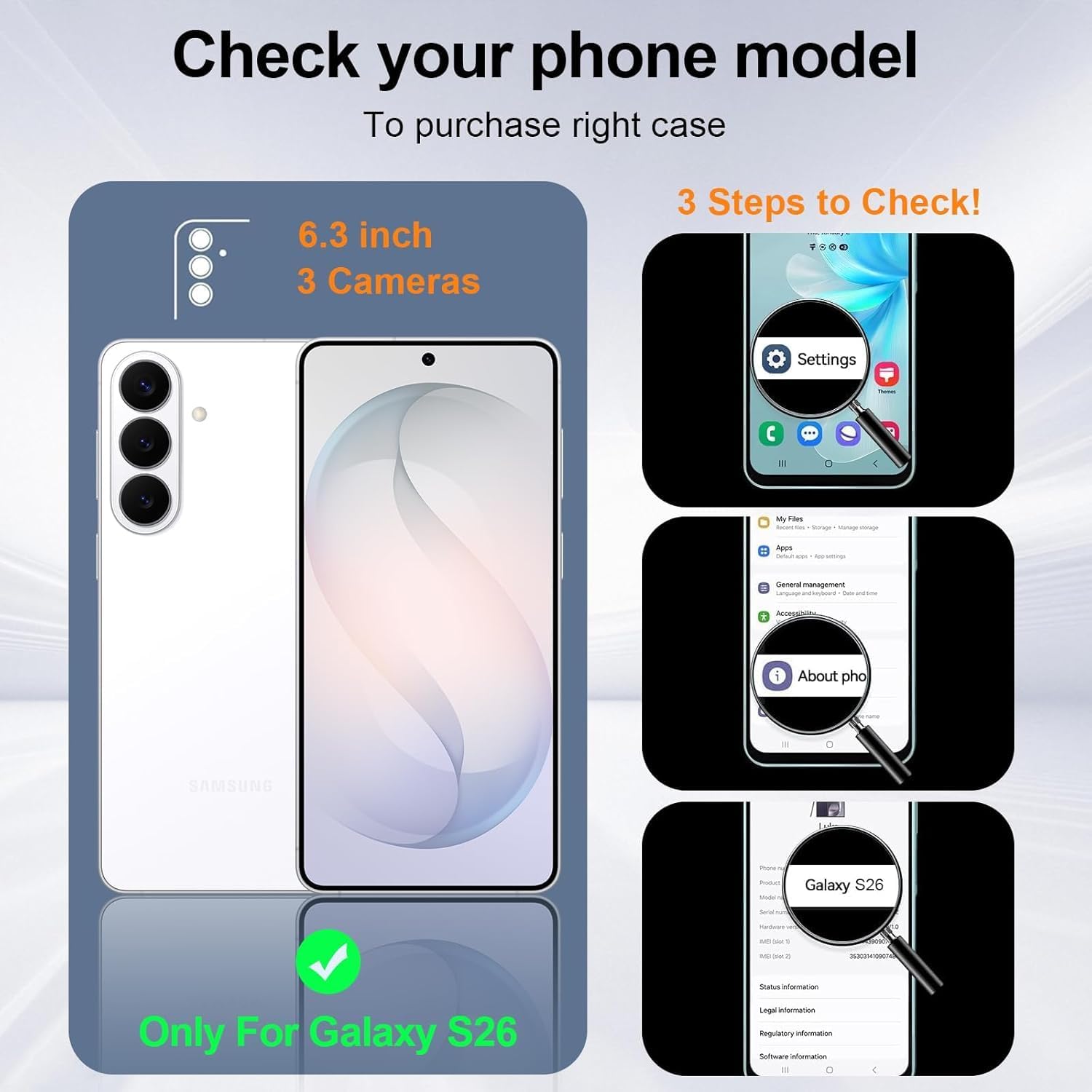 Detalle 2 de Samsung Galaxy S26 Case Magnetic Shield
