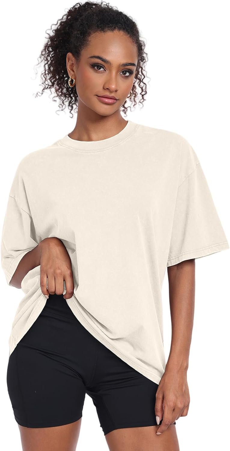 Detalle 2 de Washed Vintage Oversized T-Shirt 1pc