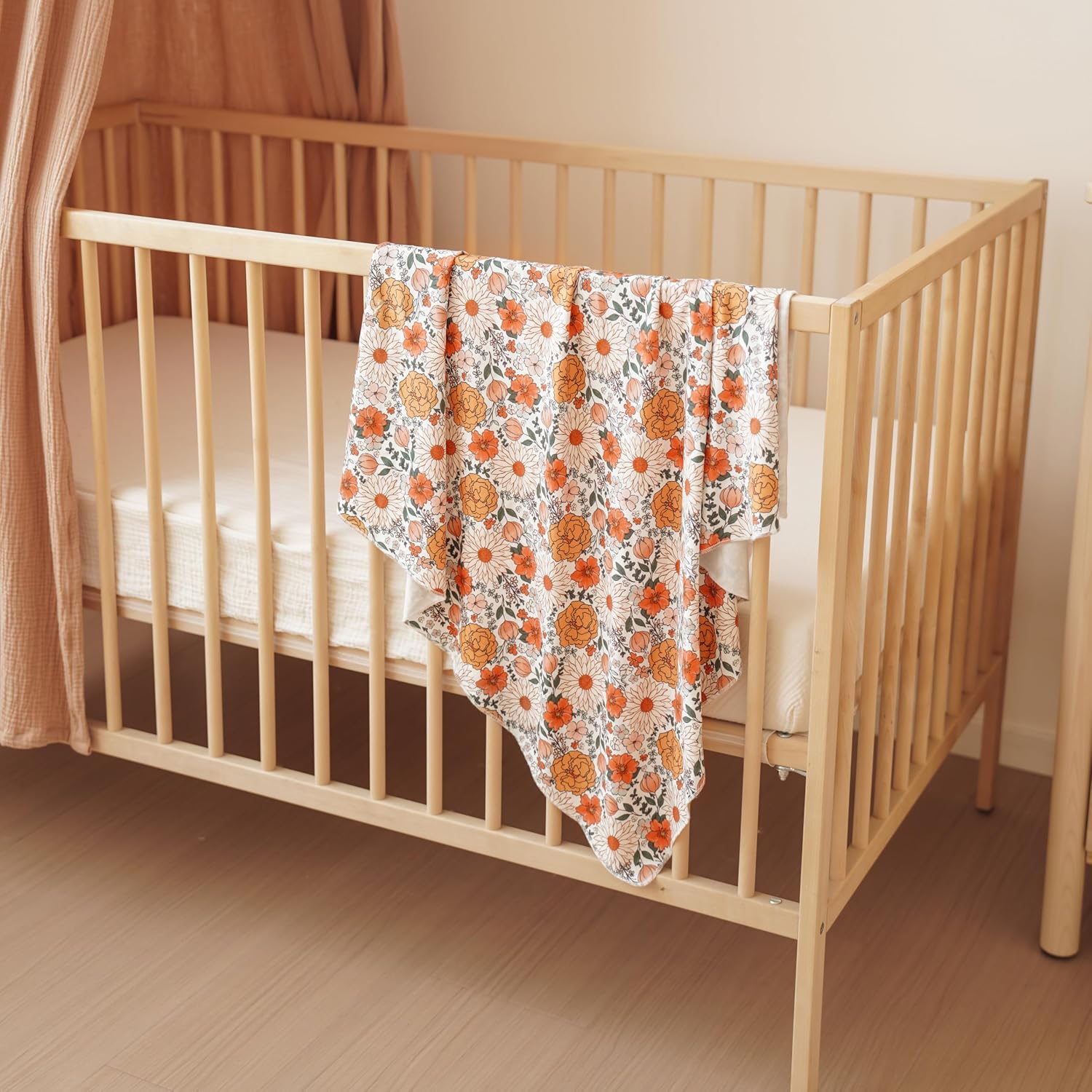 Detalle de Konssy Newborn Swaddle Blanket Set 30" x 30