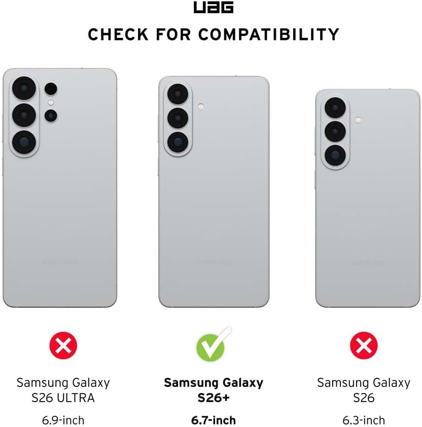Thumbnail 4 de URBAN ARMOR GEAR Trooper w/Magnet Galaxy S26+用ケース アッシュ・9m落下保護・マグネット内蔵