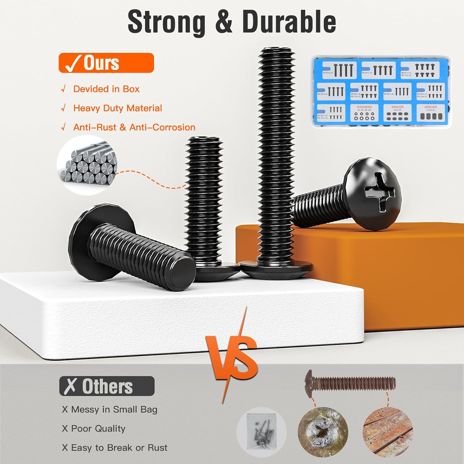 Thumbnail 2 de ELIVED Universal TV Mounting Hardware Kit 80-inch