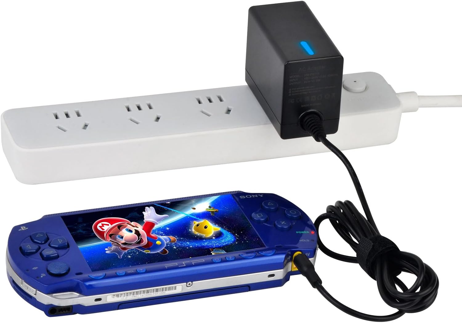 Detalle 2 de DuraPro Schnellladegerät Charger für Sony PSP (PSP-1000/2000/3000 Serie)