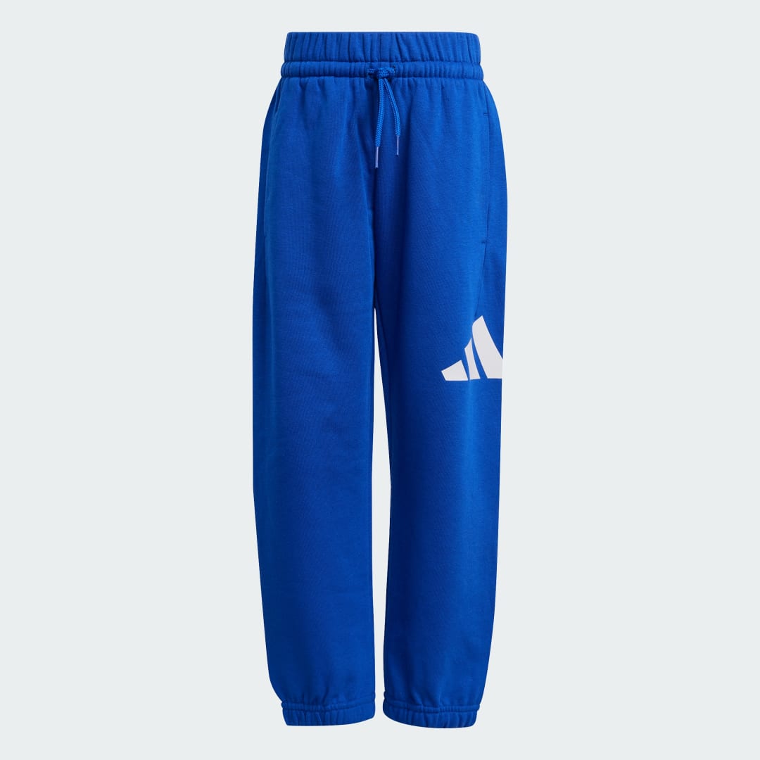 Thumbnail 2 de Adidas Essentials, conjunto azul de sudadera y pantalón para niños