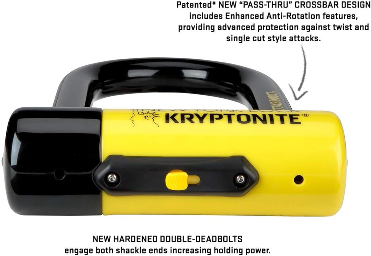 Detalle 2 de Kryptonite New York Fahgettaboutit Mini Bike U-Lock with 18mm shackle