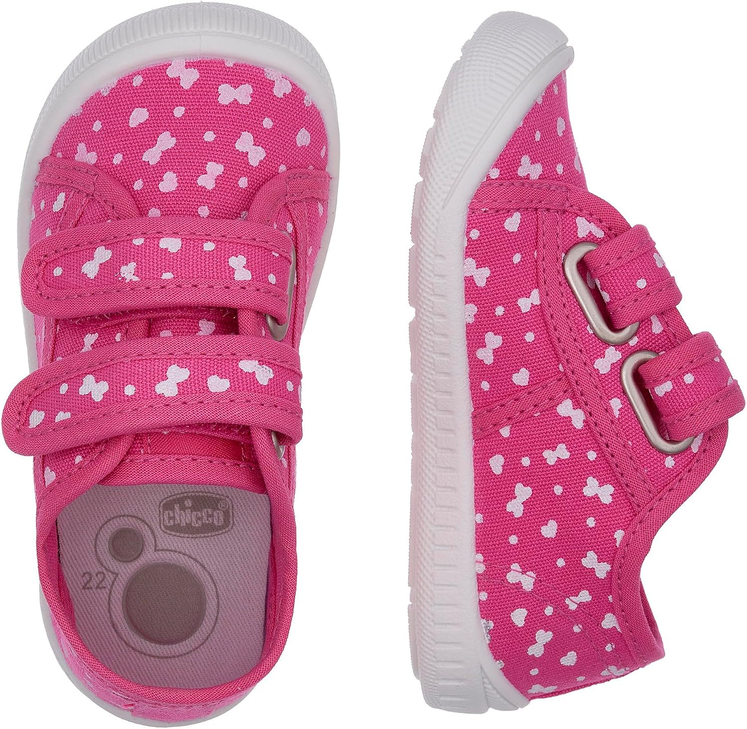Detalle de Chicco Sneaker con Doppio Strappo per bambine – stile e comfort per ogni occasione