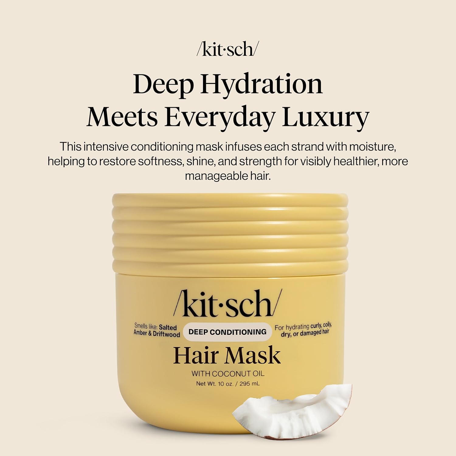 Detalle 2 de Kitsch Deep Conditioning Hair Mask 10 oz ๐โ