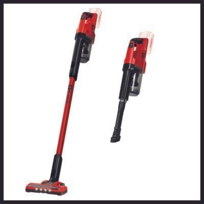 Detalle 2 de Einhell TE-SV 18 Li-Solo, aspiradora escoba 2 en 1 sin bolsa con cepillo LED