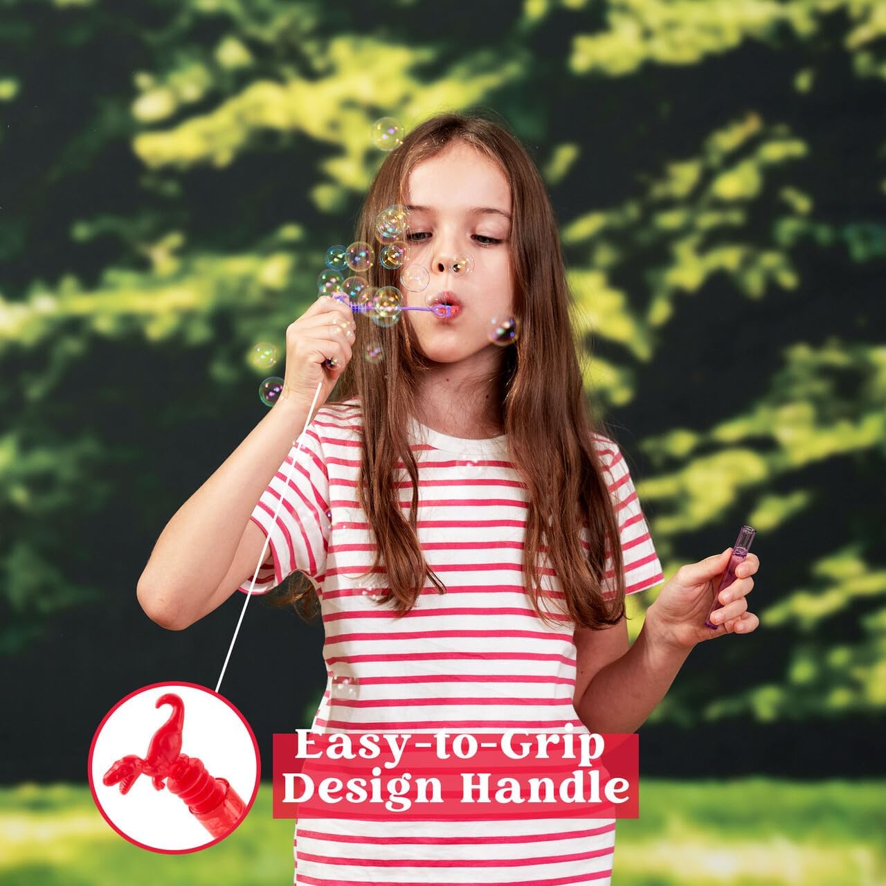 Thumbnail 5 de JOYIN 32 Seifenblasen Kinder – 32 Mini-Seifenblasenstäbe mit Dinosaurier-Design, 8 Farben, ab 3 Jahren