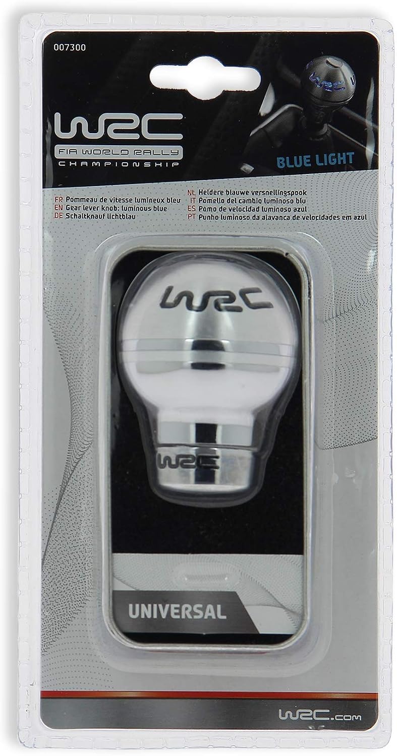 Thumbnail 5 de WRC 007300 Pommeau de Vitesse Lumineux Bleu – Aluminium Brillant/Brossé