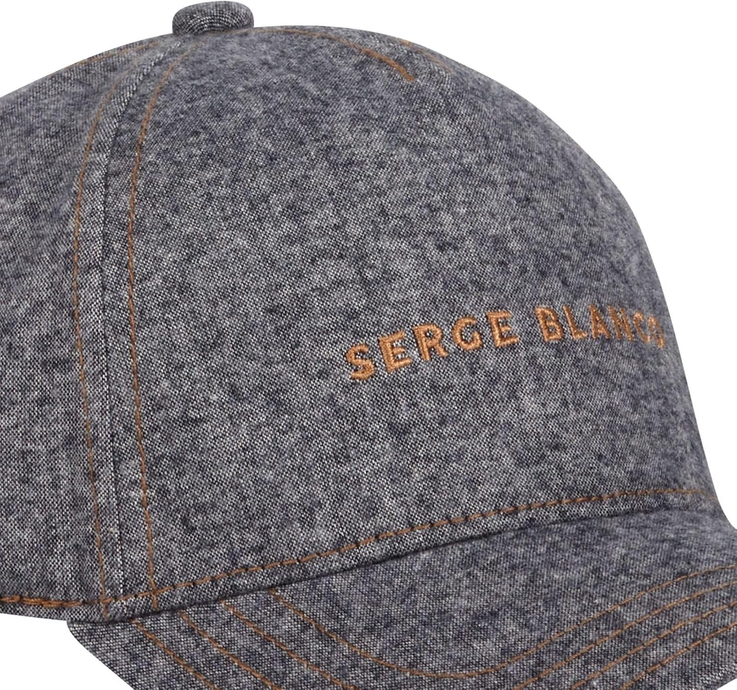 Detalle de Serge Blanco Cappellino Uomo Cotone – Berretto Baseball Denim Verde, Taglia Unica