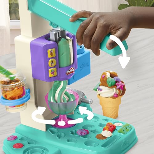 Detalle 2 de Hasbro Play-Doh Heladería multicolor — 5 botes de plastilina