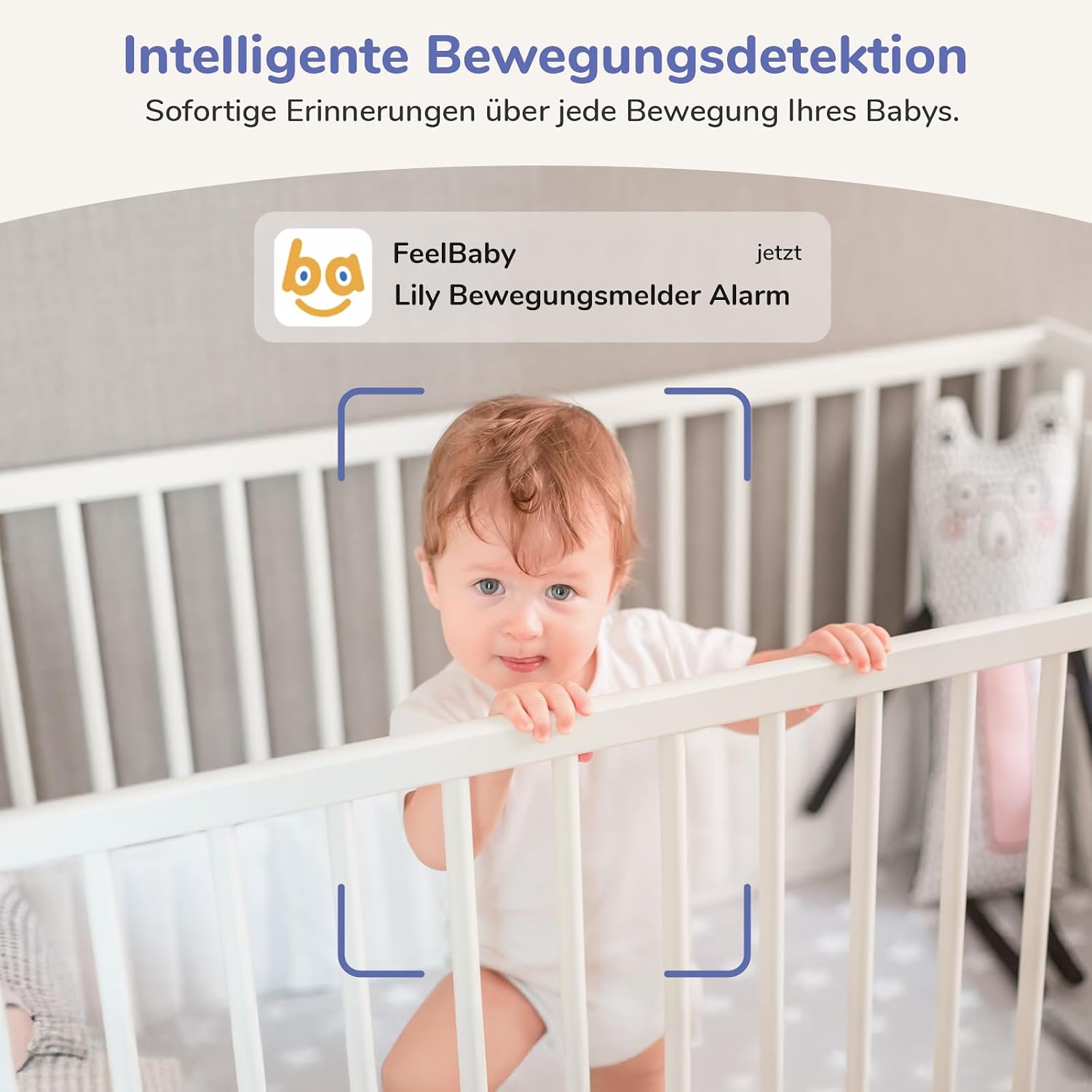 Thumbnail 3 de jeeber 2K Baby Monitor 5" Video mit App-Steuerung
