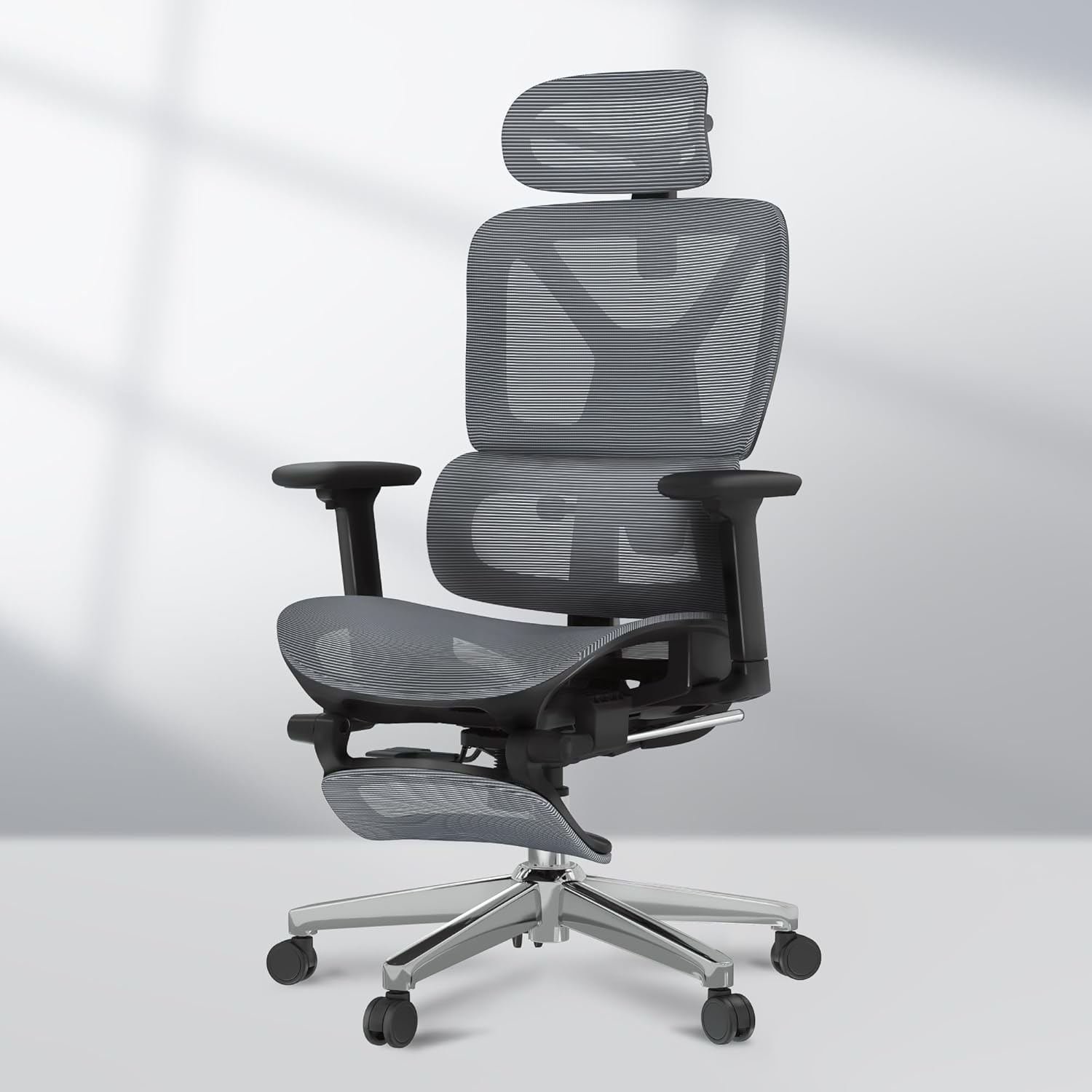Thumbnail 1 de FLEXISPOT C7 Pro Chaise de Bureau Ergonomique avec Repose-Pieds et Accoudoirs 3D