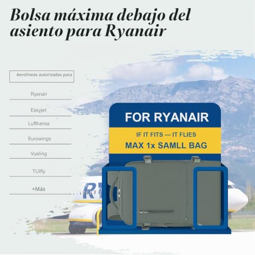 Detalle de VMIKIV Mochila 40x30x20 para Ryanair 24L