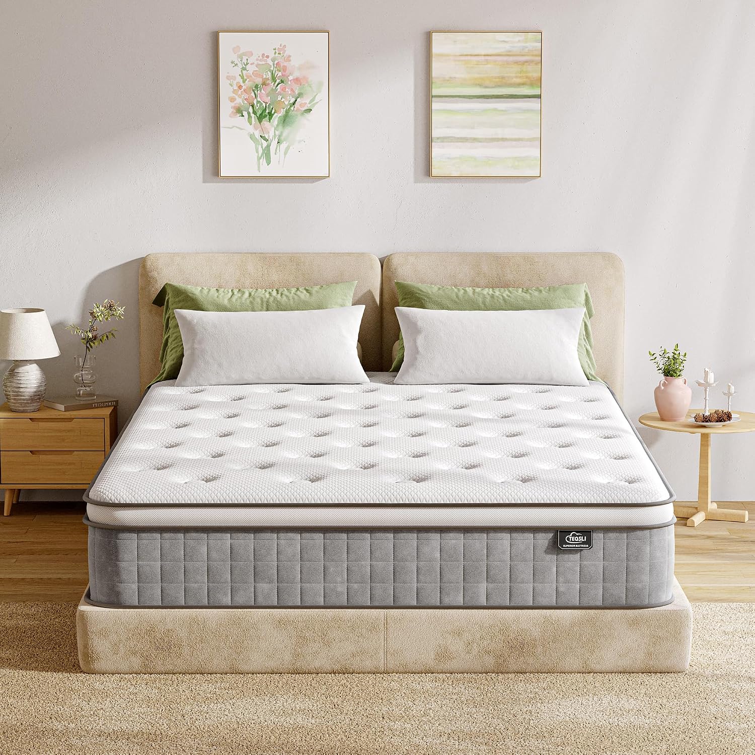 Thumbnail 1 de TeQsli 10 Inch 7‑Zone Mattress
