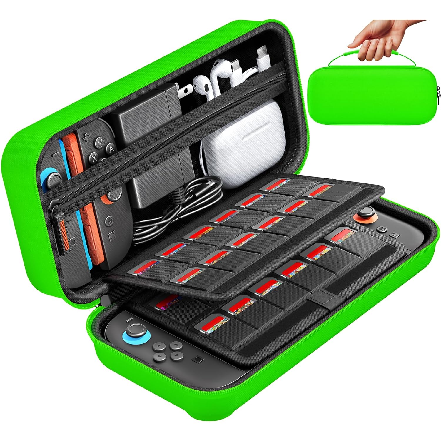 daydayup Switch Carrying Case 24 Slots