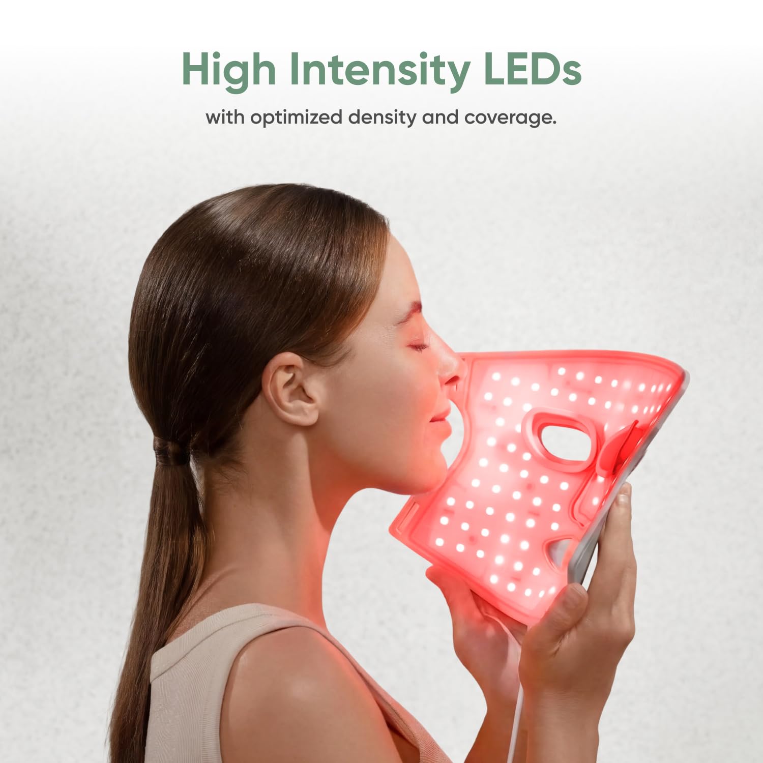 Thumbnail 2 de Nanoleaf NLEDK00-1TFM LED Light Therapy Face Mask, 7 Modes, NIR, 432 LEDs