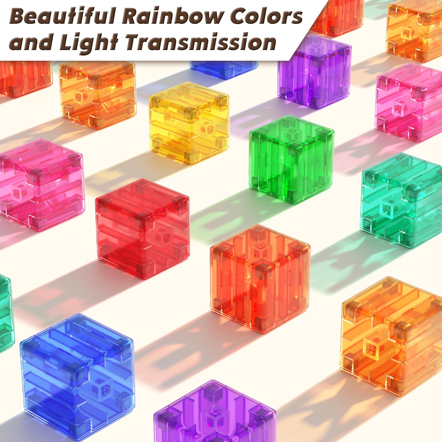 Thumbnail 2 de Apluses 45PCS Magnetic Blocks 45-piece set for toddlers 🧩